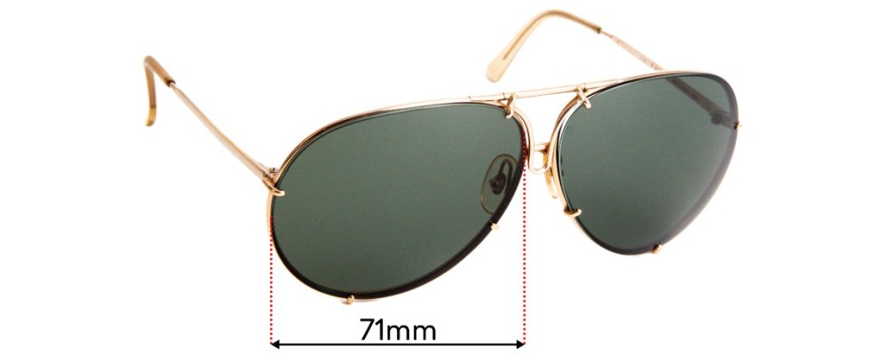 Carrera 5621 71mm Replacement Lenses by Sunglass Fix™