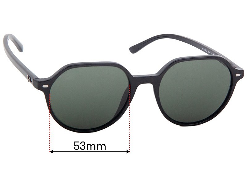 Ray Ban RB2195 Thalia 53mm Replacement Lenses
