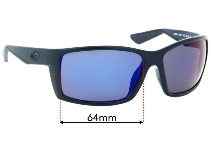 Costa Del Mar APEX Non-Polarized Replacement Lenses for Costa Peli Sunglasses 