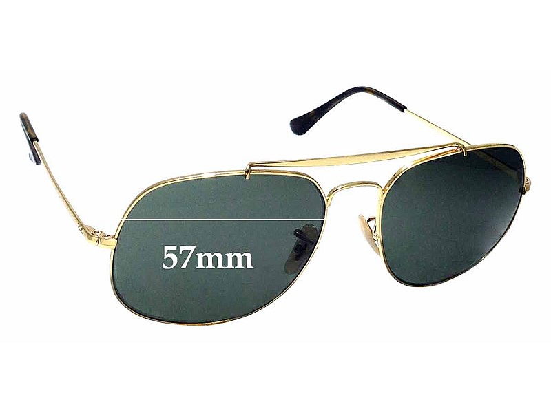 Ray Ban RB3561 57mm Replacement Lenses