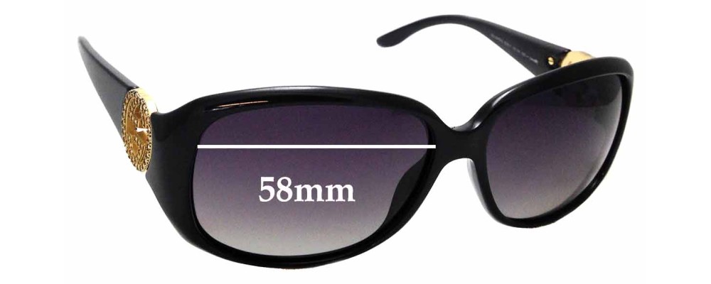 Sunglass Fix Replacement Lenses for Gucci GG3578/S - 58mm Wide