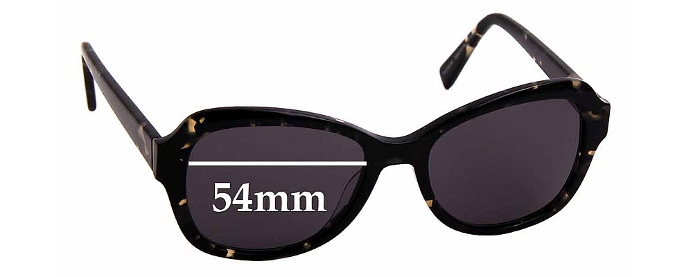 Sunglass Fix Replacement Lenses for Specsavers Cable Sun Rx - 54mm Wide