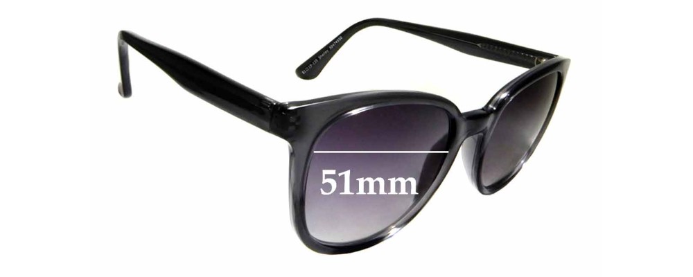 Sunglass Fix Replacement Lenses for Specsavers Shelley - 51mm Wide