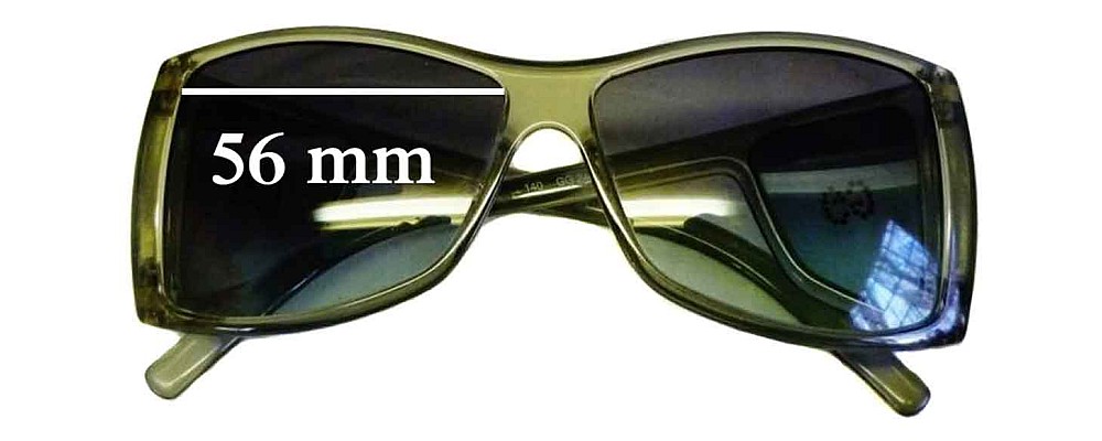 Sunglass Fix Replacement Lenses for Gucci GG2466/S - 56mm Wide