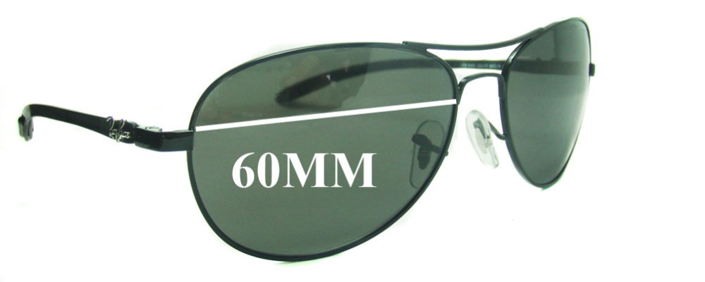 Ray Ban Tech RB8301 Replacement Lenses 