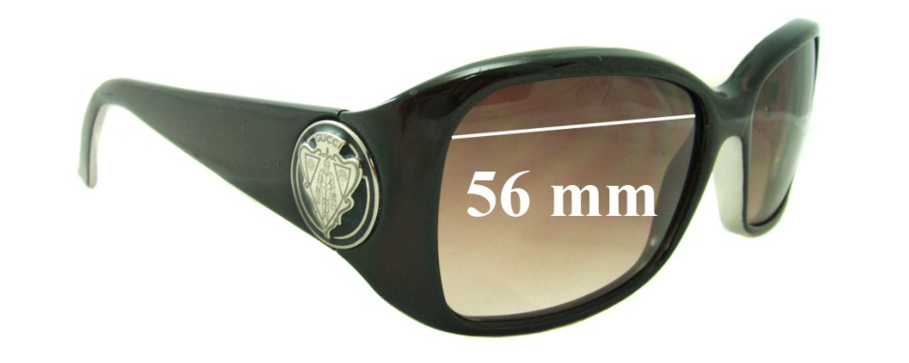 Sunglass Fix Replacement Lenses for Gucci GG3026/S - 56mm Wide