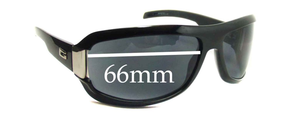 Sunglass Fix Replacement Lenses for Gucci GG1511 - 66mm Wide