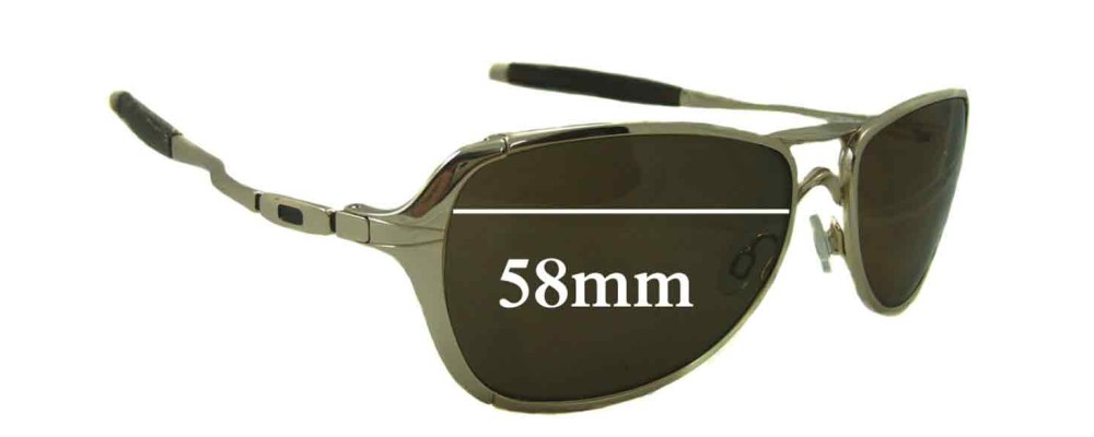 Oakley Felon Replacement Lenses 58mm by 