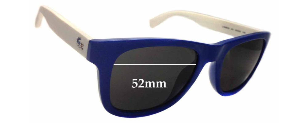 Sunglass Fix Replacement Lenses for Lacoste L790SOG - 52mm Wide