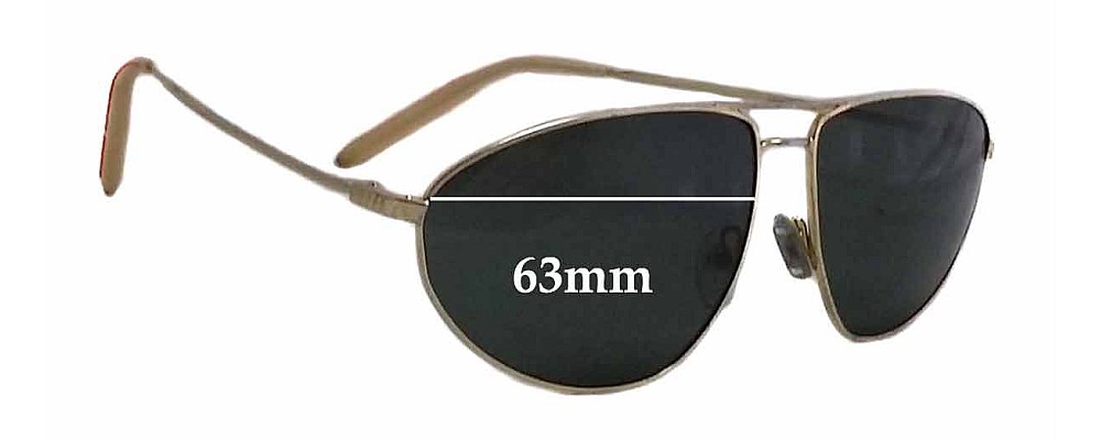 Sunglass Fix Replacement Lenses for Mosley Tribes Legacy - 63mm Wide