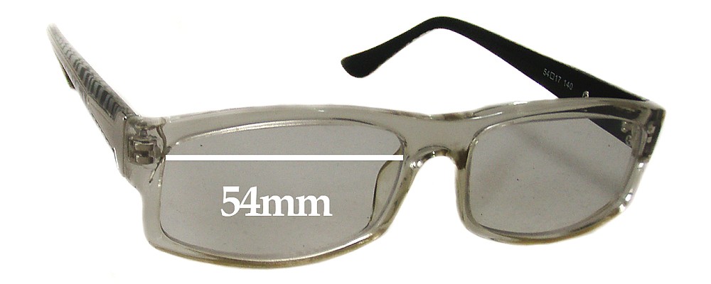 Sunglass Fix Replacement Lenses for Specsavers R29EG8014 - 54mm Wide