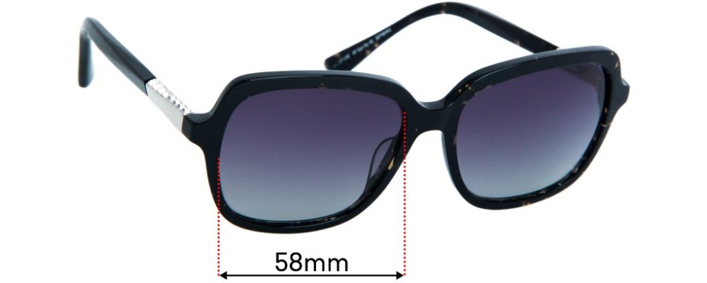 Sunglass Fix Replacement Lenses for Specsavers AP Sun Rx 45 - 58mm Wide