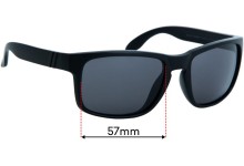 Sunglass Fix Replacement Lenses for Blenders Canyon - 57mm Wide