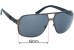 Sunglass Fix Replacement Lenses for Gucci GG2253/S - 62mm Wide