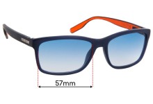 Sunglass Fix Replacement Lenses for Hugo Boss 0578/P/S - 57mm Wide