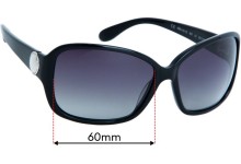 Sunglass Fix Replacement Lenses for Marc by Marc Jacobs MMJ 021/S - 60mm Wide