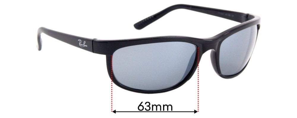 Ray Ban RB2027 63mm Replacement Lenses