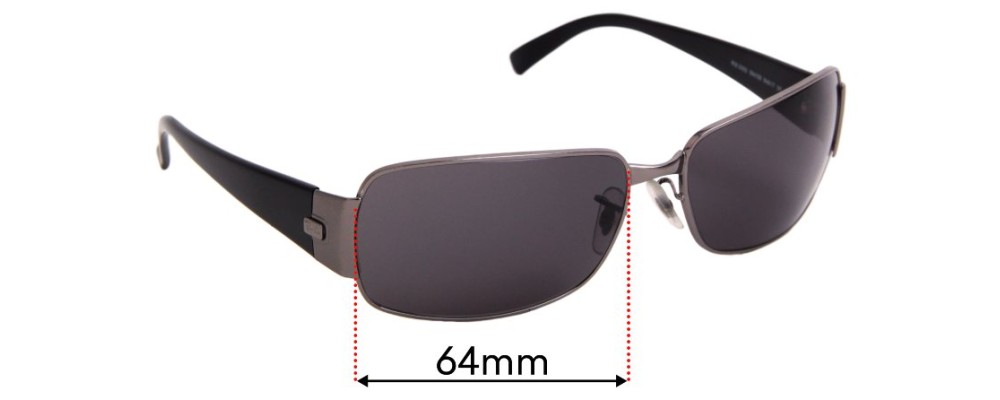 Ray Ban RB3332 Replacement Lenses 64mm 