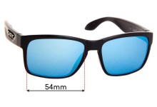 Sunglass Fix Replacement Lenses for Rudy Project Spin Hawk - 54mm Wide