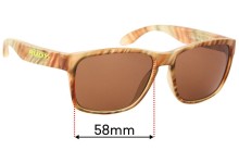 Sunglass Fix Replacement Lenses for Rudy Project Spin Hawk SP31 - 58mm Wide
