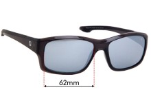 Sunglass Fix Replacement Lenses for Specsavers Twynam Sun Rx  - 62mm Wide
