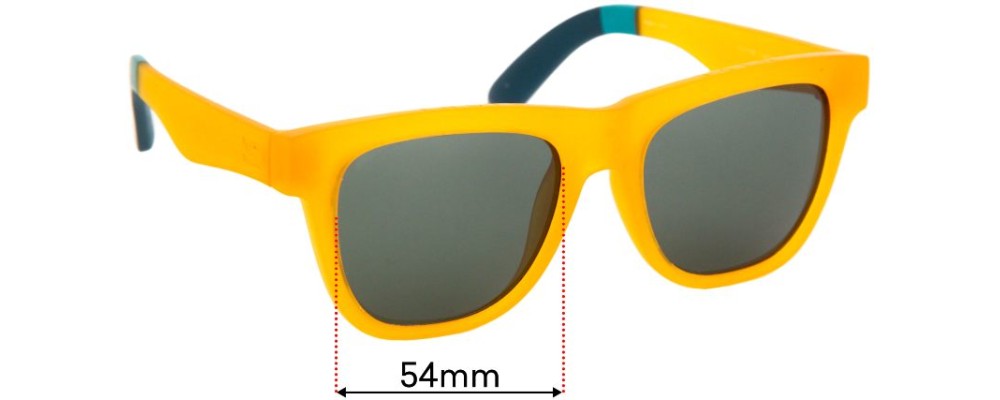 Sunglass Fix Replacement Lenses for Toms  Dalston - 54mm Wide